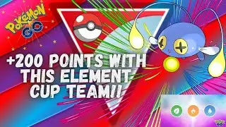 INSANE ELEMENT CUP TEAM GOES 20-1-4 | POKEMON GO SEASON 8
