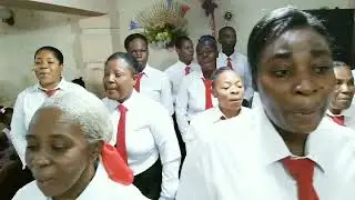 La chorale la Voix de l'esperance Céleste.