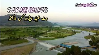 Batkhela Headworks Malakand, Drone Shots, Zeeshan Ahmad