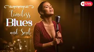 🔴 LIVE Soulful Blues Night 🌙 | Smooth Jazz & Vintage Soul Vibes