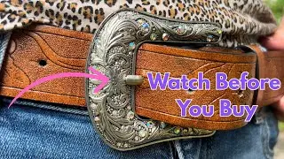 Western Waist Belt Try-On &ndash; Jeans & Dress Accessory Review!