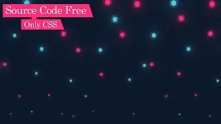 CSS Only Animated Background Effects | HTML CSS Animation