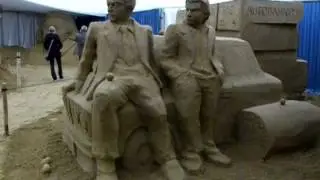 Sandsculpting in Binz