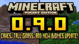 Предварительный обзор обновления 0.9.0 &mdash; Minecraft Pocket Edition: ПЕЩЕРЫ И НОВЫЕ БИОМЫ! [Minecraft PE]