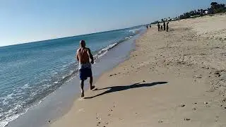 plage mahrsi Nabeul jour de l'an 2022 ...