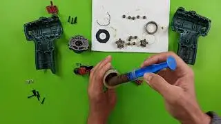 Parkside PAAP 12 B2 akkus polírozó javítás , repair , reparatur