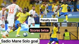 Sadio Mane vs Al Feiha full HIGHLIGHT: goals, Penalty miss and fans Reactions