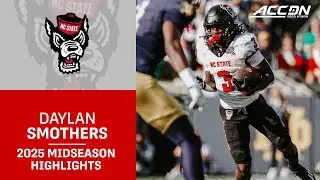 NC State RB Hollywood Smothers Midseason Highlights | 2025 ACC Football