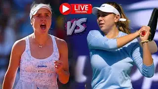 WTA LIVE ELINA SVITOLINA VS AMANDA ANISIMOVA WTA MONTREAL OPEN 2025 TENNIS | Match Highlights