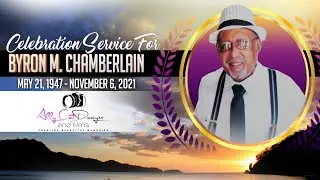 the Funeral Service for the late Byron M  Chamberlain