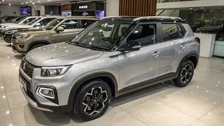 Maruti Suzuki Brezza 2026 Silver Color 🔥 Full Review | New Features & Mileage | India Cars