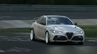 2x Giulia GTAm flying around the Nordschleife | Drive it like you stole it! | AC EVO 0.4 Multiplayer