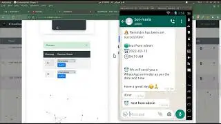 A Flask-based chat-bot with MongoDB integration, payment processing, and reminder feature