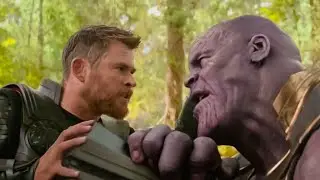 THOR VS THANOS||FIGHT SCENE|| (TELUGU)||AVENGERS INFINITY WAR||HD MOVIE CLIP IN TELUGU