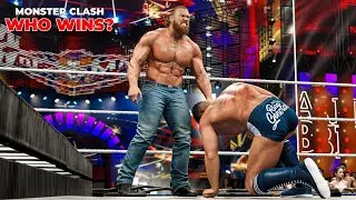 Brock Lesnar vs Gunther | Beast vs Ring General – WWE 2K25 Gameplay (No Commentary)