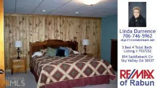 Home For Sale - 854 Saddleback Cir, Sky Valley, GA
