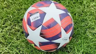 Prueba en campo bal&oacute;n de futbol Adidas Champions League FIFA QUALITY