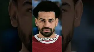 Mohammed Salah EA Sports FC 24 vs Efootball 24 Face Comparison