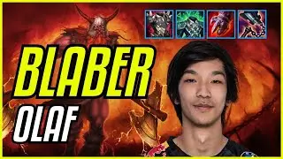 BLABER - OLAF vs MORGANA JUNGLE - NA MASTER - PATCH 11.10