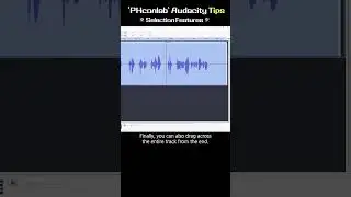 Audacity Quick Tip: How to Select & Move Audio Clips #Audacity #Selection #MoveClips #AudioEditing