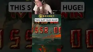 THIS NEW SLOT IS INSANE! #roobet #plinko #trending #btc #slots #gambling #casino #roulette