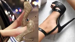 Very Attractive Sandals Shoes Pencil High Heel ladies footwear Design
