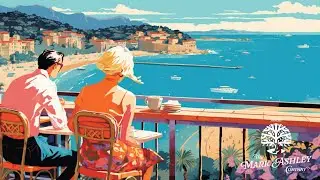 Côte d'Azur Looping Backdrop | French Riviera Summer Vinyl Vibes 🎶🌊