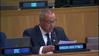Counsellor Mr. Peter McGuire delivers statement at the 2022 UN Third Committee