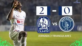 Resumen de Olimpia VS motagua motagua está eliminado
