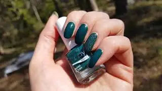 Depend 7 day Opus and F.U.N Lacquer Gold Diamond Dust