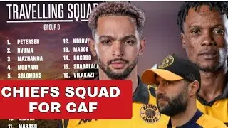 KAIZER CHIEFS FULL CAF CONFEDERATION SQUAD | THULANI MABASO 