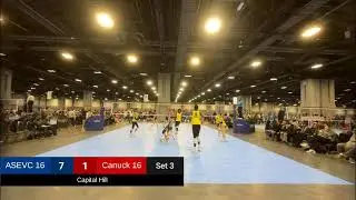 2024 Capital Hill Volleyball Classic Pool Play ASEVC 16P vs Canuck 16 Black