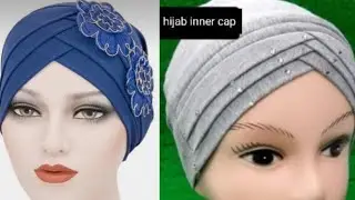Hijab Cap Cutting And Stitching | Hijab Inner Cap / hijab cap cutting