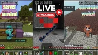 SURVIVAL WORLD DAN SERVER SERTA KELANJUTAN EVENT MINECRAFT THE MAZE PART2 bonus episode