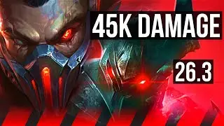SINGED vs MORDEKAISER (TOP) | 45K damage | NA Master | 26.3
