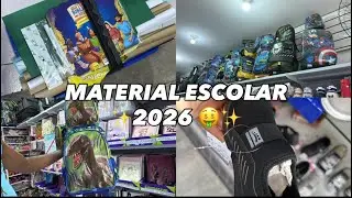COMPREI TODO O MATERIAL ESCOLAR 2026 | Quanto gastei? | 1º Ano 📚 Lista completa 2026