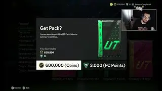 Opening The 83+ x100 600k Store Pack With COINS. FC 24 Ultimate Team