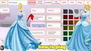 How to play in Cinderella character in Sakura School simulator