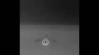 United24- russian terror- Shahed-136 Drops Cluster Munitions before FVP Takes it Down
