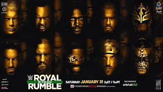 WWE 2K25 Men's Royal Rumble Match - WWE Royal Rumble 2026