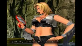 (DOA 2 STORY MODE) Zack challenges Tina several times, but is consistently defeated.
