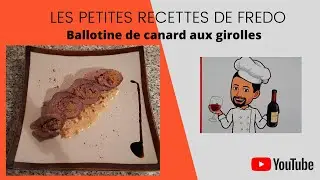 Ballotine de canard aux girolles