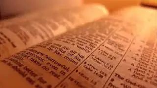 The Holy Bible - Hebrews Chapter 1 (KJV)