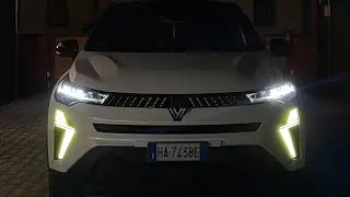 RENAULT CAPTUR 2025 NIGHT POV DRIVE - RAINY NIGHT POV DRIVE IN MILAN 