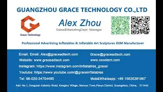 Advertising Inflatable Balloon & Custom Inflatable Art Sculptures Factory from Grace Technology