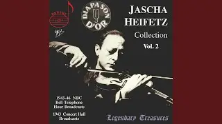 2 Piano Pieces, Op. 45: No. 2, Guitarre (Arr. P. de Sarasate for Violin & Orchestra) (Live)