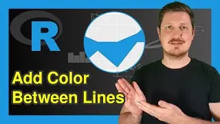 Add Color to Region Between Two Lines in ggplot2 Line Plot in R (2 Examples) | Adjust Shading Area