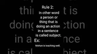 Subject and predicate ko kaise pdhe | Easy tips for learning grammar #shorts#englishgrammar