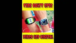 💝New Watchs||Fire boltt epic was Disco Navy-Blue LED light वॉच⌚ स्मार्टवॉच video🔥#short #viralvideo