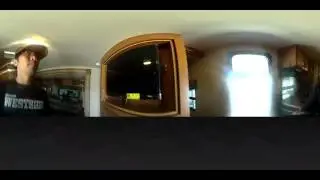 360 Fly HD view - Fast toys for boys PUMA Camper interior
